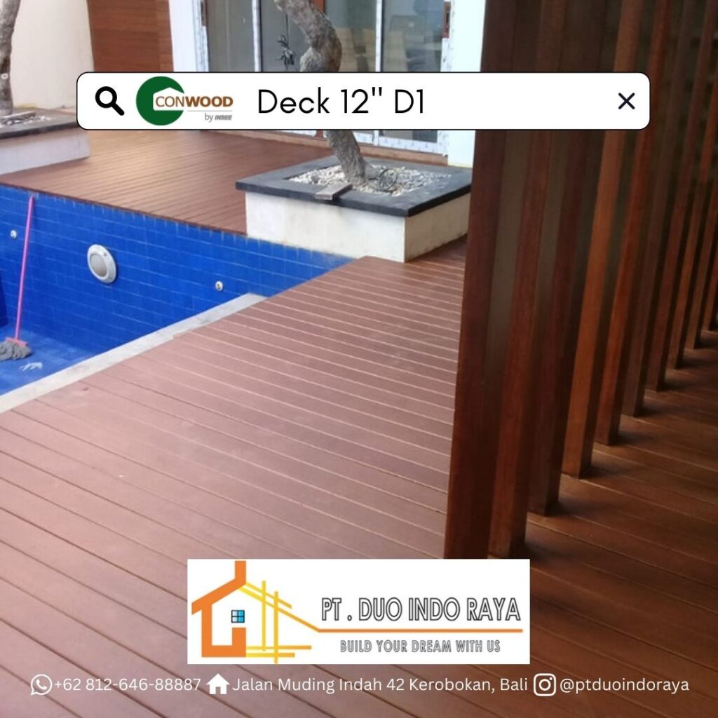 112 Installation Conwood Deck 12 D1 - Pool area, Bali