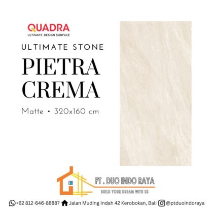 177 Quadra Pietra Crema 320x160 cm - Ultimate Stone - PT. Duo Indo Raya, supplier granite Bali