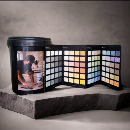 Microcement - lapisan semen dan polimer