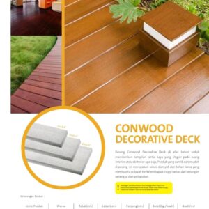 Conwood Decorative Deck - PT. Duo Indo Raya, Bali