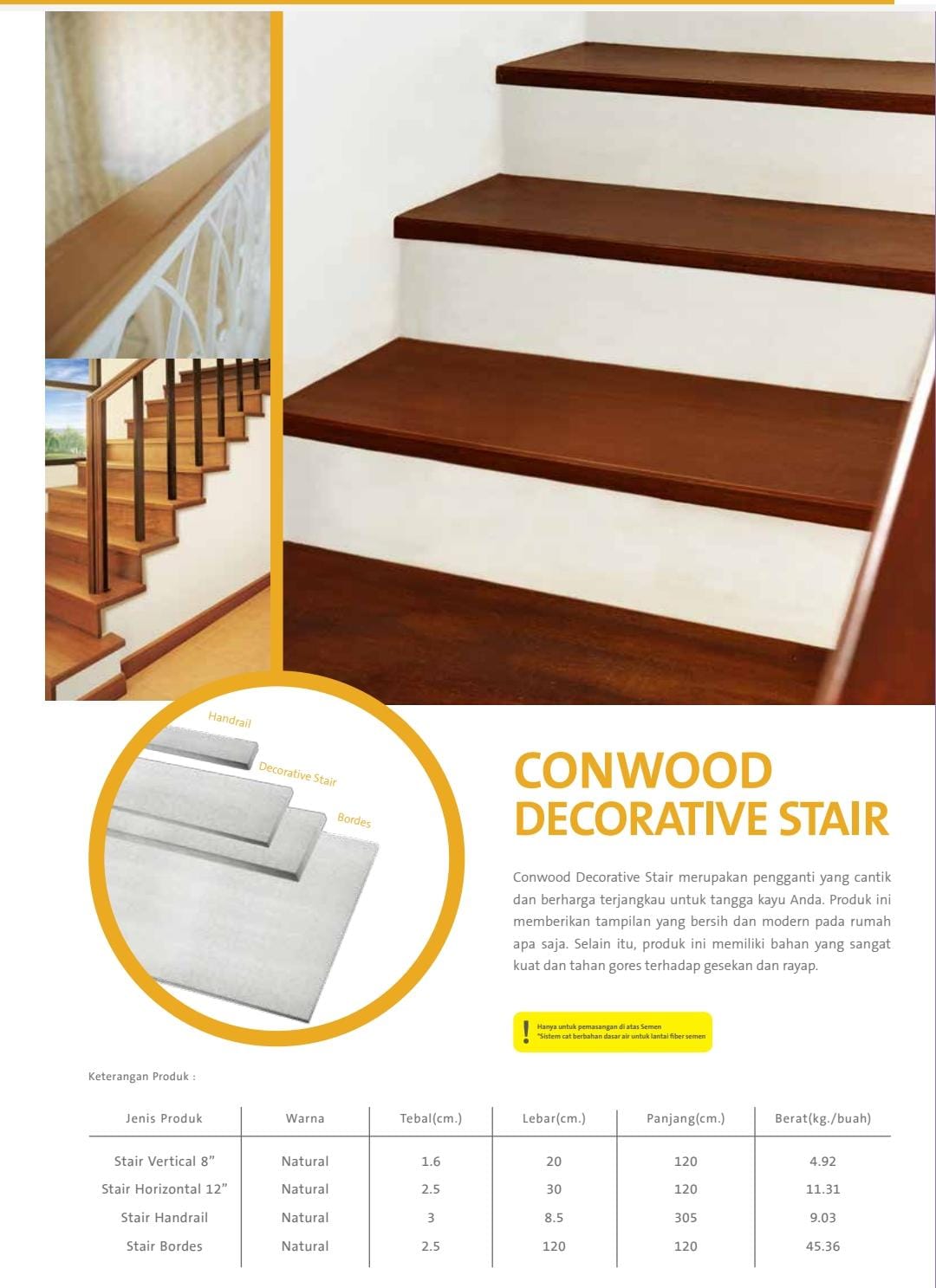 Conwood Decorative Stair - PT. Duo Indo Raya Bali