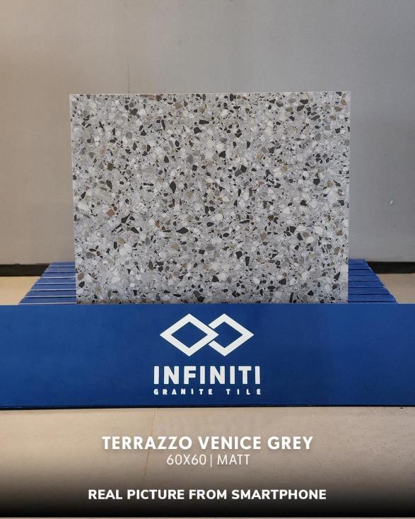 Infiniti Terrazzo Venice grey 60x60 Matt - PT. Duo Indo Raya, Bali