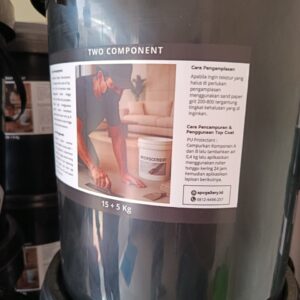 Microcement Two Component 15 + 5 kg - PT. Duo Indo Raya Bali